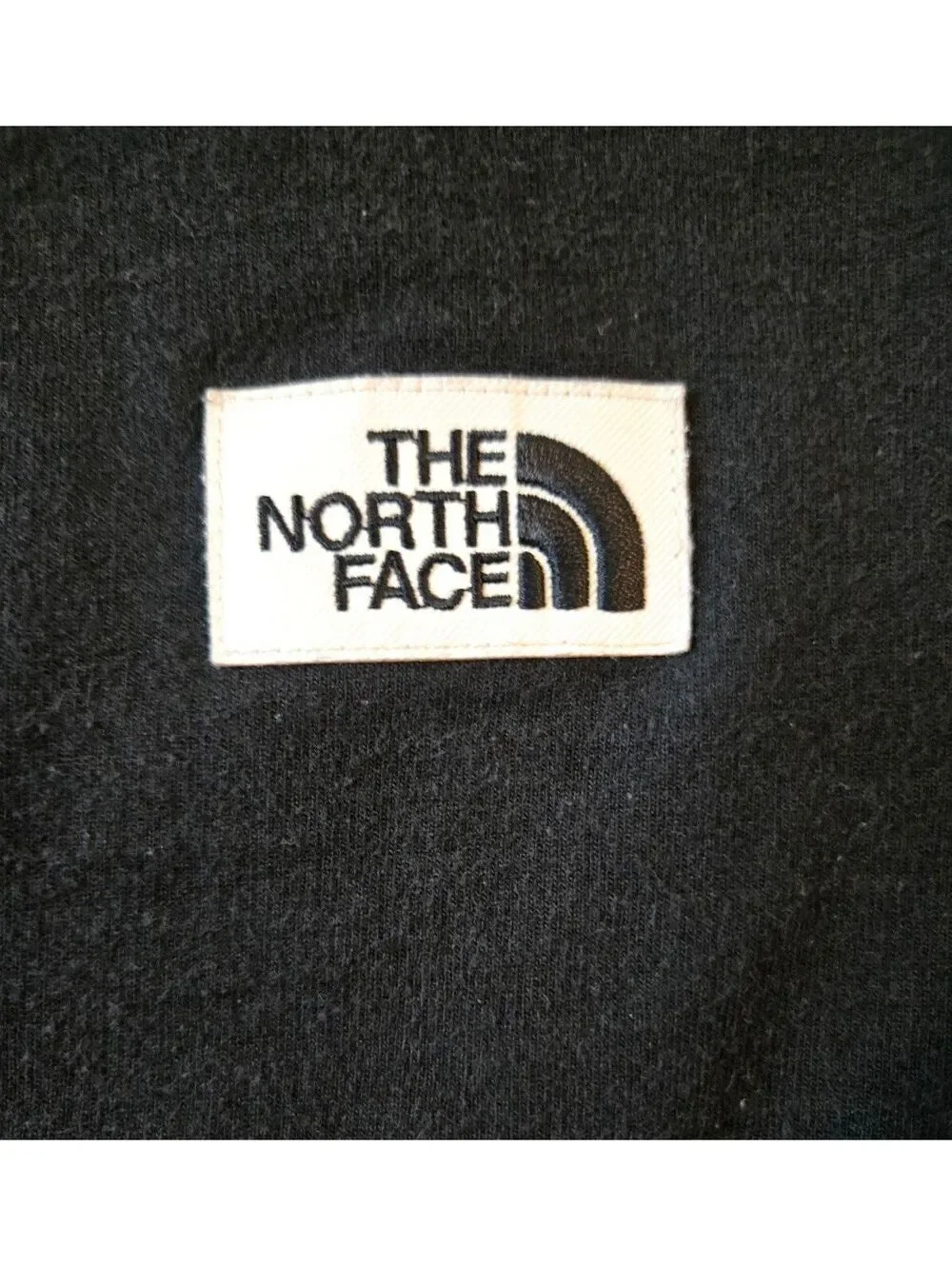 The North Face Black Long Sleeve Shirt Men's Small Cotton Blend Outdoor Tee